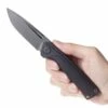 ANV Z200-LINER LOCK, BLACK PLAIN EDGE, G10 GRN BLACK -Kershaw Sale anv z200 liner lock black plain edge g10 grn black 12380