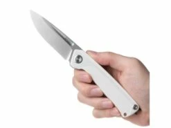 ANV Z200-LINER LOCK, PLAIN EDGE, G10 WHITE