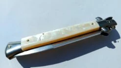 Beltrame Stiletto Real Mother Pearl Bajonet Large 18 Beltrame Stiletto Real Mother Pearl Bajonet Large -Kershaw Sale beltrame stiletto real mother pearl bajonet large 28629