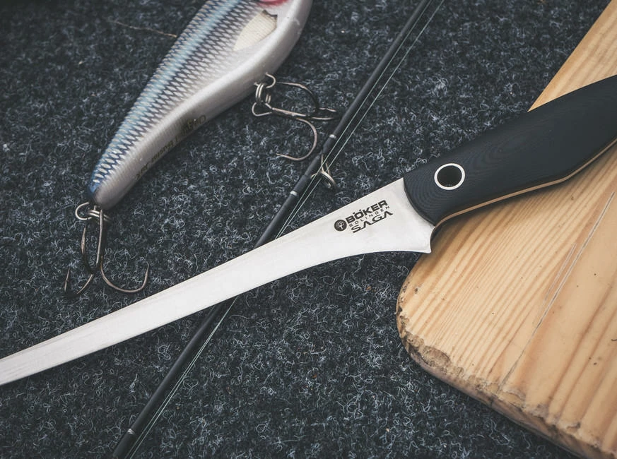 Böker - Manufaktur Soligen Saga Fillet Knife Fish & Hunt 133282 4 Böker - Manufaktur Soligen Saga Fillet Knife Fish & Hunt 133282 - Image 2
