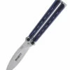 Bradley Kimura Butterfly Blue/Black BCC905 -Kershaw Sale bradley kimura butterfly blueblack bcc905 11425