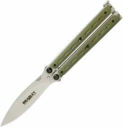 Bradley Kimura Butterfly OD Green G10 -Kershaw Sale bradley kimura butterfly od green g10 28229