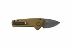 Buck Auto Mini Deploy Burnt Bronze 839 -Kershaw Sale buck auto mini deploy burnt bronze 839 28229