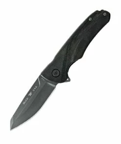 Buck Sprint Ops Blk Canvas Micarta 843