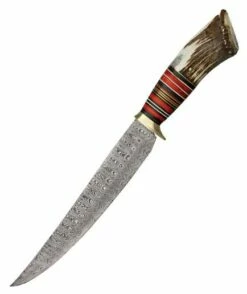 Damascus Crown Bowie