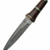 Damascus Dirk Wood -Kershaw Sale damascus dirk wood 2497