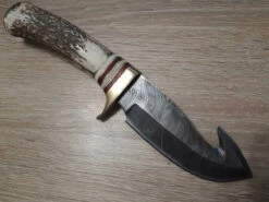 Damascus Guthook Skinner -Kershaw Sale damascus guthook skinner 1