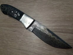 Damascus Hunter. -Kershaw Sale damascus hunter. .