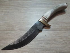 Damascus Moutain Hunter -Kershaw Sale damascus moutain hunter