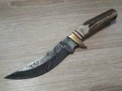 Damascus Moutain Hunter -Kershaw Sale damascus moutain hunter 1