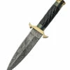 Damascus Twisted Horn Dagger -Kershaw Sale damascus twisted horn dagger 11244