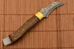 Exclusive Mushroom Knife Damascus Handmade 2 -Kershaw Sale exkluziv damaszk gombasz kes kezzel keszitett 2 28229
