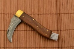 Exclusive Mushroom Knife Damascus Handmade 2 -Kershaw Sale exkluziv damaszk gombasz kes kezzel keszitett 2 28329