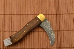 Exclusive Mushroom Knife Damascus Handmade 2 -Kershaw Sale exkluziv damaszk gombasz kes kezzel keszitett 2 28429