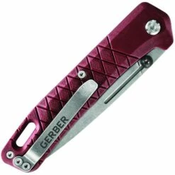 Gerber Zilch Linerlock Red G1882 -Kershaw Sale gerber zilch linerlock red g1882 28229