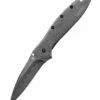 Kershaw Leek Framelock A/O BlackWash KS1660CBBW -Kershaw Sale kershaw leek framelock ao blackwash ks1660cbbw 10865