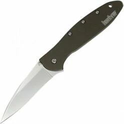 Kershaw Leek Linerlock A/O Olive KS1660OL -Kershaw Sale kershaw leek olive