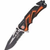 MTech Rescue Linerlock EMT A/O MTA865EMO -Kershaw Sale mtech rescue linerlock emt ao mta865emo 10980