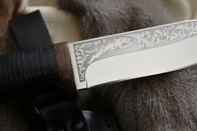 Knife AIR KLYCHOK-2 Leather 6 Knife AIR KLYCHOK-2 Leather - Image 4