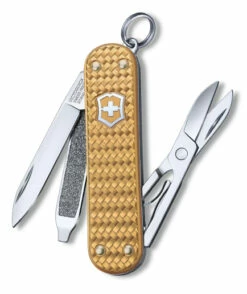 Swiss Army Knife - Victorinox Classic SD Precious Alox Brass Gold