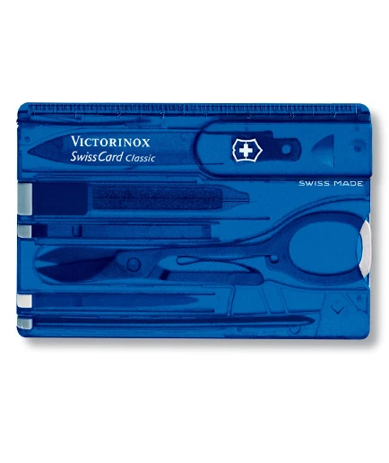 Swiss Army Knife - Victorinox SWISS CARD 0.7122.T2 3 Swiss Army Knife - Victorinox SWISS CARD 0.7122.T2