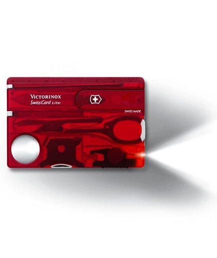 Swiss Army Knife - Victorinox SWISS CARD Lite 0.7300.T 3 Swiss Army Knife - Victorinox SWISS CARD Lite 0.7300.T