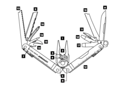 Leatherman Super Tool 300 -Kershaw Sale product diagrams tools supertool 300