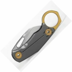 Real Steel Shade Framelock Black/Gold RS7913 -Kershaw Sale real steel shade framelock blackgold rs7913 28229