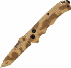 Schrade Push Button Lock Camo SCH60DT -Kershaw Sale schrade push button lock camo sch60dt 1