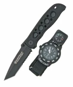 Smith & Wesson Special Ops Watch/knife Combo SWWSO2