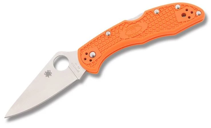 Spyderco Delica Flat Ground. C11FPOR 6 Spyderco Delica Flat Ground. C11FPOR - Image 4