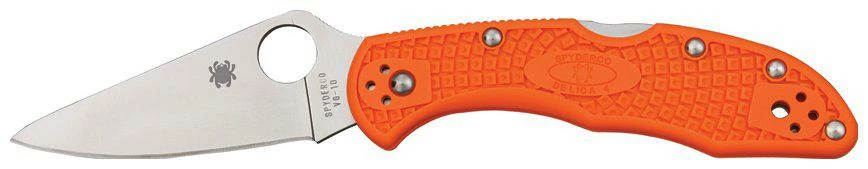 Spyderco Delica Flat Ground. C11FPOR 4 Spyderco Delica Flat Ground. C11FPOR - Image 2