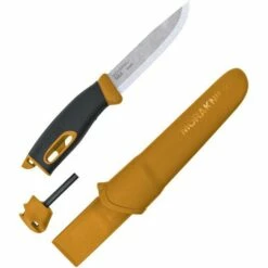 Mora Swedish FireKnife - Yellow -Kershaw Sale swedish fireknife hnedy 28229