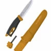 Mora Swedish FireKnife - Yellow -Kershaw Sale swedish fireknife yellow 10725