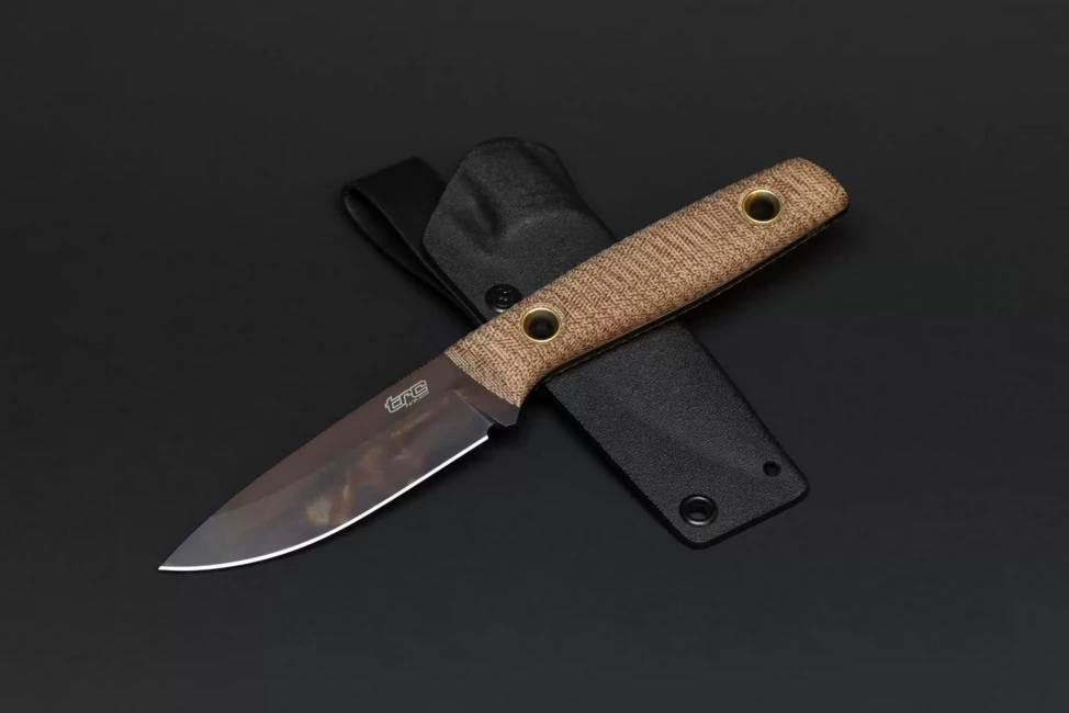 TRC Knives Classic Freedom M390/APO.F Natural C.Micarta 4 TRC Knives Classic Freedom M390/APO.F Natural C.Micarta - Image 2