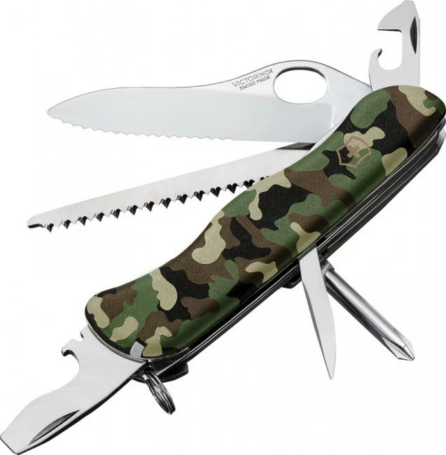 Swiss Army Knife - Victorinox One Hand Trekker 4 Swiss Army Knife - Victorinox One Hand Trekker - Image 2