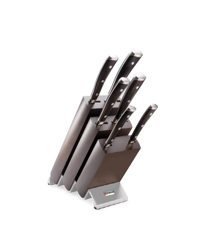 Wüsthof IKON Block With Knives - 6 Pcs 2 Wüsthof IKON Block With Knives - 6 Pcs -Kershaw Sale wusthof ikon blok s nozmi 6 dielov 4404