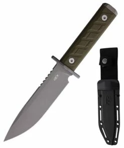 Zero Tolerance Fixed Blade G10 Olive 3V ZT0006